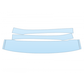 PAINT PROTECTION KIT - 2023 LEXUS ES 250 LUXURY ROOF PILLARS - PRECUT PPF CLEAR BRA WRAP