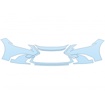 PAINT PROTECTION KIT - 2023 LEXUS ES 250 ULTRA LUXURY BUMPER - PRECUT PPF CLEAR BRA WRAP