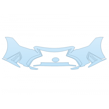 PAINT PROTECTION KIT - 2023 LEXUS IS 500 F-SPORT BUMPER - PRECUT PPF CLEAR BRA WRAP