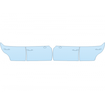 PAINT PROTECTION KIT - 2023 LEXUS IS 500 F-SPORT FULL DOORS - PRECUT PPF CLEAR BRA WRAP