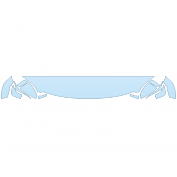 PAINT PROTECTION KIT - 2023 LEXUS LS 500 F-SPORT HOOD FENDERS MIRRORS 12 INCH - PRECUT PPF CLEAR BRA WRAP