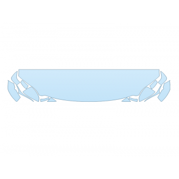 PAINT PROTECTION KIT - 2023 LEXUS LS 500 F-SPORT HOOD FENDERS MIRRORS 18 INCH - PRECUT PPF CLEAR BRA WRAP