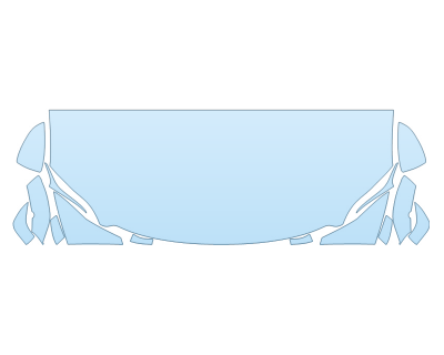 PAINT PROTECTION KIT - 2023 LEXUS LS 500 F-SPORT HOOD FENDERS MIRRORS 24 INCH - PRECUT PPF CLEAR BRA WRAP
