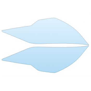 PAINT PROTECTION KIT - 2023 LEXUS LS 500 F-SPORT HEADLIGHTS - PRECUT PPF CLEAR BRA WRAP