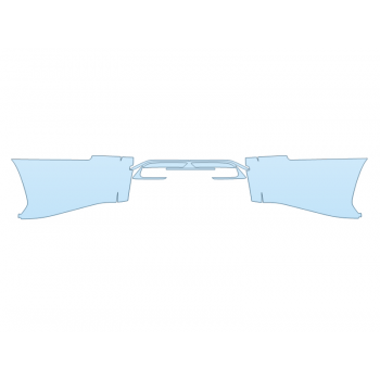 Precut PPF Kit – Clear Bra Paint Protection Film PAINT PROTECTION KIT - 2023 LEXUS LX 600 F SPORT REAR BUMPER - PRECUT PPF CLEAR BRA WRAP