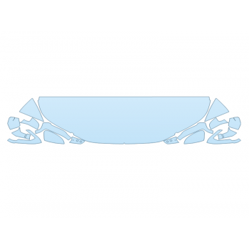 Precut PPF Kit – Clear Bra Paint Protection Film PAINT PROTECTION KIT - 2023 LEXUS LX 600 F SPORT HOOD FENDERS MIRRORS 24 INCH (WRAPPED EDGES) - PRECUT PPF CLEAR BRA WRAP