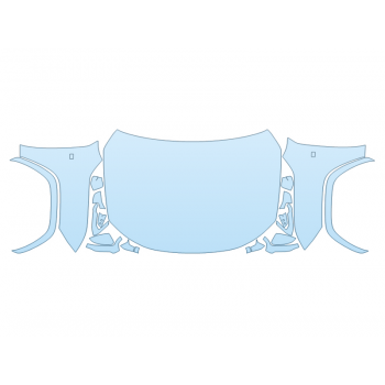 PAINT PROTECTION KIT - 2023 LEXUS LX 600 F SPORT FULL HOOD FENDERS MIRRORS - PRECUT PPF CLEAR BRA WRAP