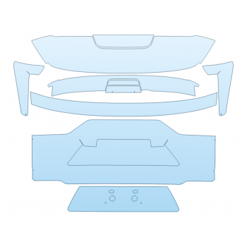 PAINT PROTECTION KIT - 2023 LEXUS LX 600 F SPORT REAR HATCH - PRECUT PPF CLEAR BRA WRAP