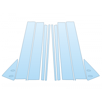 Precut PPF Kit – Clear Bra Paint Protection Film PAINT PROTECTION KIT - 2023 LEXUS LX 600 F SPORT B PILLARS - PRECUT PPF CLEAR BRA WRAP