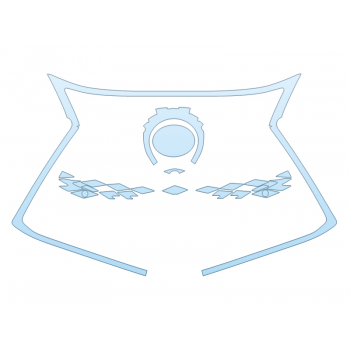 Precut PPF Kit – Clear Bra Paint Protection Film PAINT PROTECTION KIT - 2023 LEXUS LX 600 F SPORT GRILL ONE PIECE - PRECUT PPF CLEAR BRA WRAP