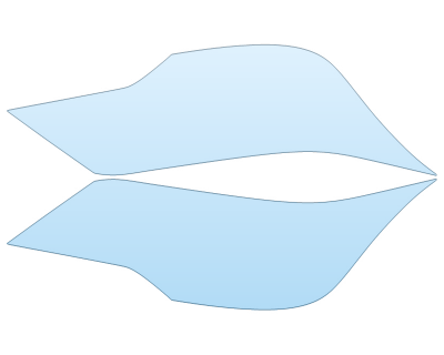 PAINT PROTECTION KIT - 2023 LEXUS LX 600 F SPORT HEADLIGHTS - PRECUT PPF CLEAR BRA WRAP