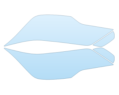 PAINT PROTECTION KIT - 2023 LEXUS LX 600 F SPORT HEADLIGHTS FOGLIGHTS - PRECUT PPF CLEAR BRA WRAP
