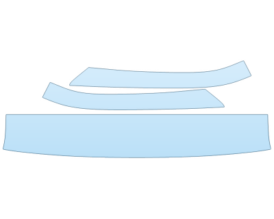 PAINT PROTECTION KIT - 2023 LEXUS LX 600 F SPORT ROOF PILLARS - PRECUT PPF CLEAR BRA WRAP