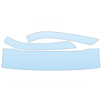 PAINT PROTECTION KIT - 2023 LEXUS LX 600 F SPORT ROOF PILLARS - PRECUT PPF CLEAR BRA WRAP