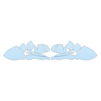 PAINT PROTECTION KIT - 2023 LEXUS LX 600 ULTRA LUXURY MIRRORS DOOR CUPS - PRECUT PPF CLEAR BRA WRAP