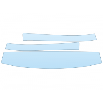 PAINT PROTECTION KIT - 2023 LEXUS NX 250 BASE ROOF PILLARS - PRECUT PPF CLEAR BRA WRAP