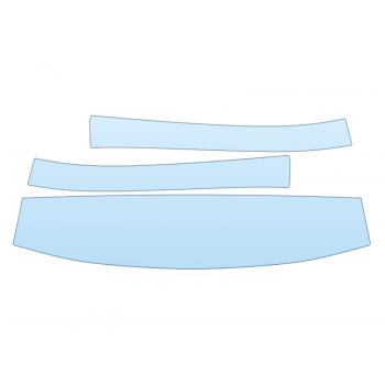 PAINT PROTECTION KIT - 2023 LEXUS NX 350H BASE ROOF PILLARS - PRECUT PPF CLEAR BRA WRAP