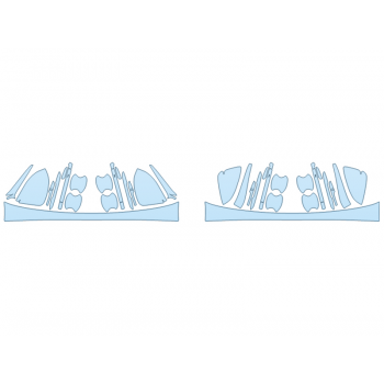 PAINT PROTECTION KIT - 2023 LEXUS RX 350 F SPORT MIRRORS DOOR CUPS LUUGAGE AREA - PRECUT PPF CLEAR BRA WRAP