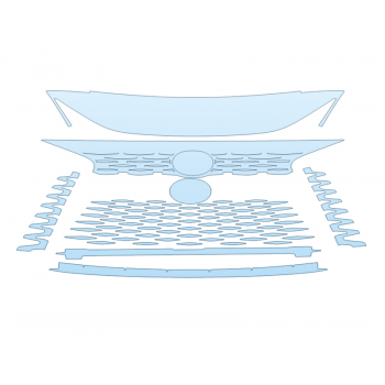 Precut PPF Kit – Clear Bra Paint Protection Film PAINT PROTECTION KIT - 2023 LEXUS RX 350 LUXURY GRILL - PRECUT PPF CLEAR BRA WRAP