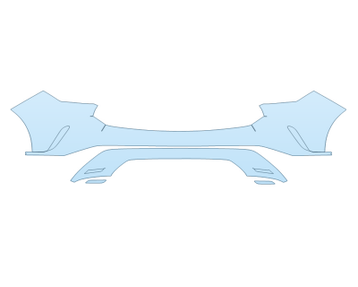 Precut PPF Kit – Clear Bra Paint Protection Film PAINT PROTECTION KIT - 2023 LEXUS RX 350H BASE REAR BUMPER - PRECUT PPF CLEAR BRA WRAP