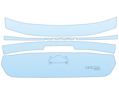 Precut PPF Kit – Clear Bra Paint Protection Film PAINT PROTECTION KIT - 2023 LEXUS RX 350H BASE HATCH WITH BADGING - PRECUT PPF CLEAR BRA WRAP