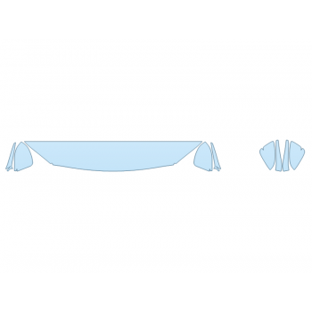 Precut PPF Kit – Clear Bra Paint Protection Film PAINT PROTECTION KIT - 2023 LEXUS RX 350H PREMIUM HOOD FENDERS MIRRORS 12 INCH (WRAPPED EDGES) - PRECUT PPF CLEAR BRA WRAP