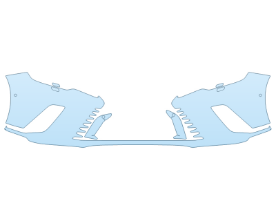 PAINT PROTECTION KIT - 2023 LEXUS RX 350H PREMIUM + BUMPER WASHERSWITH SENSORS - PRECUT PPF CLEAR BRA WRAP