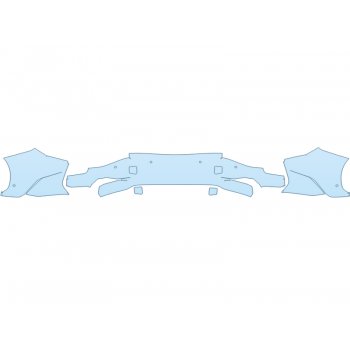 Precut PPF Kit – Clear Bra Paint Protection Film PAINT PROTECTION KIT - 2023 LEXUS RZ 450E LUXURY REAR BUMPER - PRECUT PPF CLEAR BRA WRAP