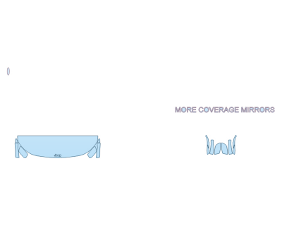 PAINT PROTECTION KIT - 2023 JEEP COMPASS ALTITUDE HOOD FENDERS MIRRORS 18 INCH (WRAPPED EDGES) - PRECUT PPF CLEAR BRA WRAP