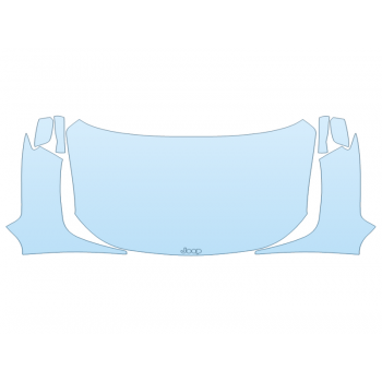 PAINT PROTECTION KIT - 2023 JEEP COMPASS ALTITUDE FULL HOOD FENDERS MIRRORS - PRECUT PPF CLEAR BRA WRAP