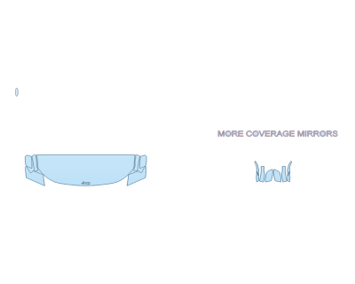 Precut PPF Kit – Clear Bra Paint Protection Film PAINT PROTECTION KIT - 2023 JEEP COMPASS LIMITED HOOD FENDERS MIRRORS 24 INCH (WRAPPED EDGES) - PRECUT PPF CLEAR BRA WRAP