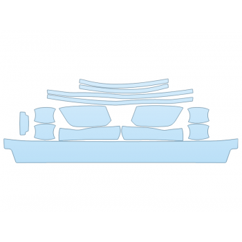 Precut PPF Kit – Clear Bra Paint Protection Film PAINT PROTECTION KIT - 2023 JEEP COMPASS LIMITED REAR BUMPER MIRRORS DOOR CUPS DOOR EDGES - PRECUT PPF CLEAR BRA WRAP