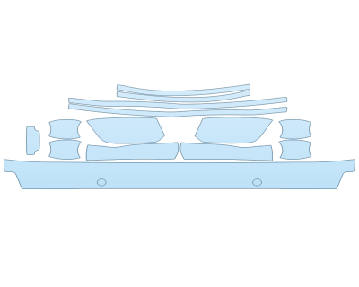 Precut PPF Kit – Clear Bra Paint Protection Film PAINT PROTECTION KIT - 2023 JEEP COMPASS LIMITED REAR BUMPER WITH SENSORS MIRRORS DOOR CUPS DOOR EDGES - PRECUT PPF CLEAR BRA WRAP