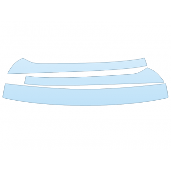 Precut PPF Kit – Clear Bra Paint Protection Film PAINT PROTECTION KIT - 2023 JEEP COMPASS LIMITED ROOF PILLARS - PRECUT PPF CLEAR BRA WRAP