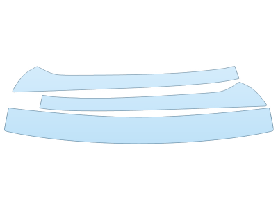 Precut PPF Kit – Clear Bra Paint Protection Film PAINT PROTECTION KIT - 2023 JEEP COMPASS LIMITED ROOF PILLARS - PRECUT PPF CLEAR BRA WRAP