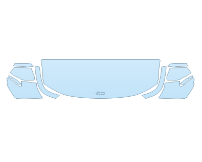 Precut PPF Kit – Clear Bra Paint Protection Film PAINT PROTECTION KIT - 2023 JEEP GRAND CHEROKEE 4XE OVERLAND HOOD FENDERS MIRRORS 24 INCH FENDER FLARES(WRAPPED EDGES) - PRECUT PPF CLEAR BRA WRAP