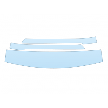 PAINT PROTECTION KIT - 2023 JEEP GRAND CHEROKEE L TRAILHAWK ROOF PILLARS - PRECUT PPF CLEAR BRA WRAP