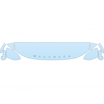 Precut PPF Kit – Clear Bra Paint Protection Film PAINT PROTECTION KIT - 2023 JEEP WAGONEER SERIES III HOOD FENDERS MIRRORS 18 INCH (WRAPPED EDGES) - PRECUT PPF CLEAR BRA WRAP