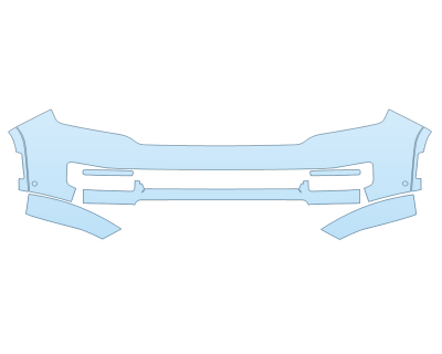 2023 JEEP WAGONEER L SERIES II BUMPER WITH SENSORS