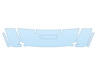 PAINT PROTECTION KIT - 2023 JEEP WRANGLER RUBICON 392 HOOD FENDERS MIRRORS 24 INCH (WRAPPED EDGES) - PRECUT PPF CLEAR BRA WRAP