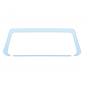 PAINT PROTECTION KIT - 2023 JEEP WRANGLER RUBICON 392 ROOF PILLARS 2 PIECE - PRECUT PPF CLEAR BRA WRAP