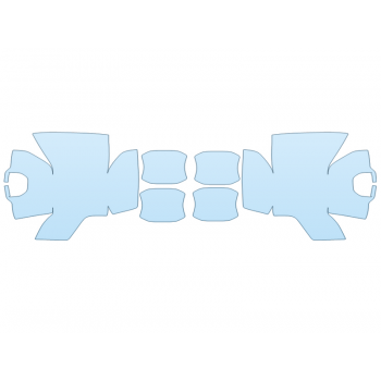 PAINT PROTECTION KIT - 2023 JEEP WRANGLER 4XE HIGH ALTITUDE MIRRORS DOOR CUPS - PRECUT PPF CLEAR BRA WRAP