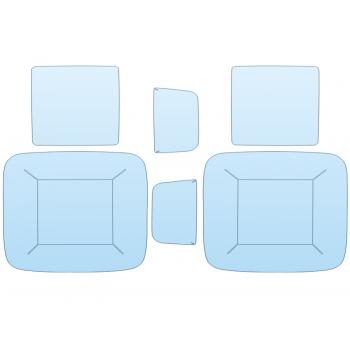 PAINT PROTECTION KIT - 2023 JEEP WRANGLER 4XE HIGH ALTITUDE TAIL LIGHTS - PRECUT PPF CLEAR BRA WRAP