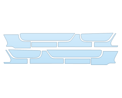 Precut PPF Kit – Clear Bra Paint Protection Film PAINT PROTECTION KIT - 2023 JEEP WRANGLER 4XE SAHARA ROCKERS - PRECUT PPF CLEAR BRA WRAP