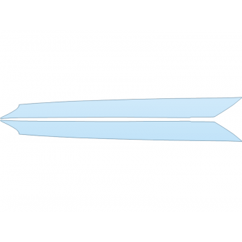 PAINT PROTECTION KIT - 2023 KIA EV6 WIND PILLARS - PRECUT PPF CLEAR BRA WRAP