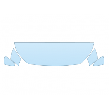 Precut PPF Kit – Clear Bra Paint Protection Film PAINT PROTECTION KIT - 2023 KIA FORTE EX HOOD FENDERS MIRRORS 24 INCH (WRAPPED EDGES) - PRECUT PPF CLEAR BRA WRAP