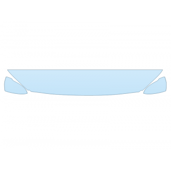 PAINT PROTECTION KIT - 2023 KIA FORTE 5 GT HOOD FENDERS MIRRORS 12 INCH (WRAPPED EDGES) - PRECUT PPF CLEAR BRA WRAP