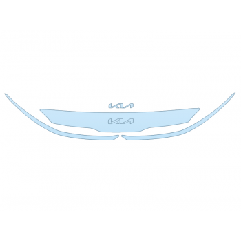 PAINT PROTECTION KIT - 2023 KIA FORTE 5 GT GRILL - PRECUT PPF CLEAR BRA WRAP