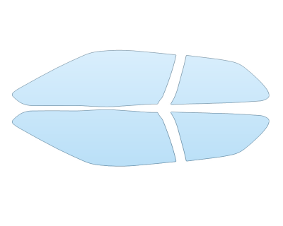 PAINT PROTECTION KIT - 2023 KIA RIO S TAIL LIGHTS - PRECUT PPF CLEAR BRA WRAP