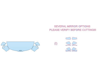 Precut PPF Kit – Clear Bra Paint Protection Film PAINT PROTECTION KIT - 2023 KIA SPORTAGE EX HOOD FENDERS MIRRORS 24 INCH (WRAPPED EDGES) - PRECUT PPF CLEAR BRA WRAP